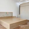Combo giường tủ gỗ công nghiệp giá rẻ gồm tủ 2mx2m45, giường 1m8x2m đầu 3 miếng gỗ táp cùng màu cánh tủ rất đẹp mắt, 2 chiếc táp đầu giường. Combo thiết kế theo phong cách hiện đại, thân màu gỗ, cánh màu ghi xám