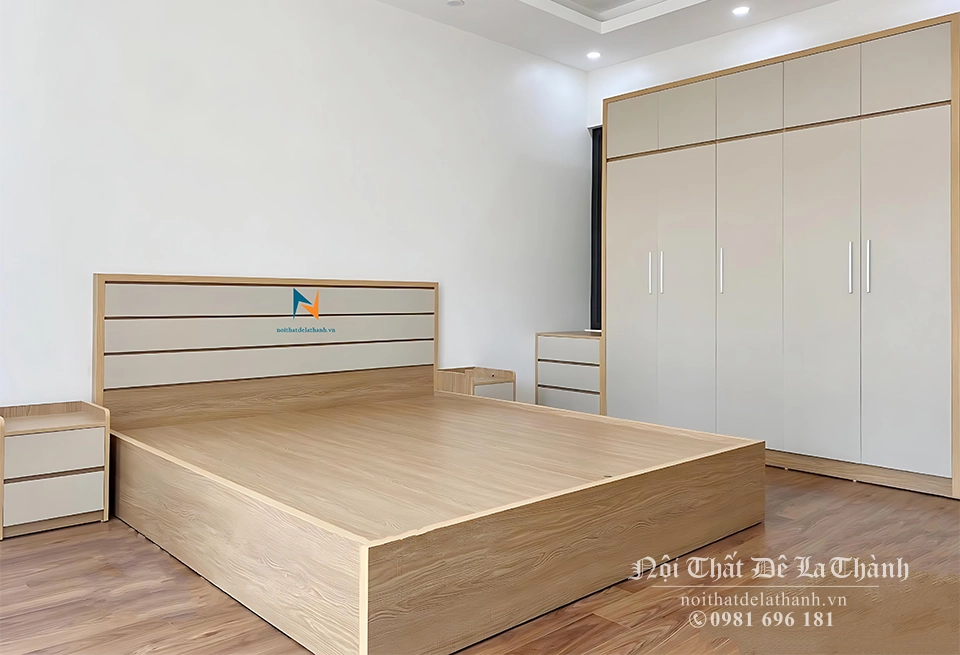 Mua giường tủ tại Nội Thất Đê La Thành khách hàng sẽ nhận được thiết kế phù hợp và ưng ý nhất