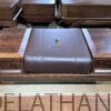 Đôn sofa gỗ óc chó