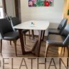 Bộ bàn ăn concorde 4 ghế grace tại Đê La Thành