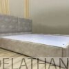 Giường 1m6x2m chất liệu gỗ MDF bọc nhung toàn thân, rất phù hợp làm giường cưới