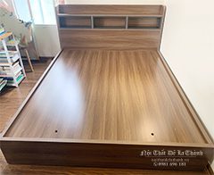 Hình ảnh thực tế chiếc giường kệ 1m8