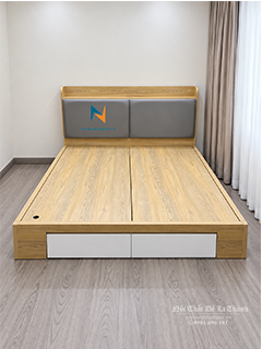 Giường Ngủ Bọc Nệm Đầu Giường 1m8
