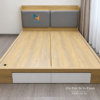 Giường cưới 1m8x2m đầu bọc nệm phong cách hiện đại