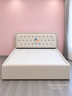Giường Ngủ Bọc Nỉ