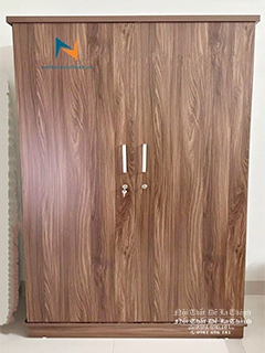 Tủ gỗ công nghiệp 2 cánh