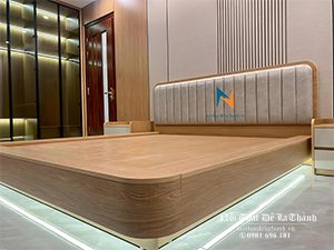 Ảnh thực tế chiếc giường siêu đẹp dành cho chung cư, phong cách Nhật Bản