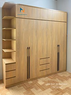 Tủ Quần Áo Gỗ Công Nghiệp Mdf