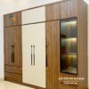 Chiếc tủ áo gỗ công nghiệp đẹp hiện đại, 6 cánh