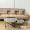 Cặp bàn sofa tròn này có thể sử dụng như món đô decor cho phòng khách