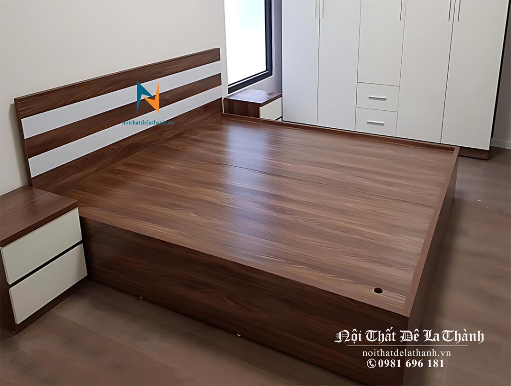 Hình ảnh thực tế bộ giường tủ phòng ngủ giá rẻ