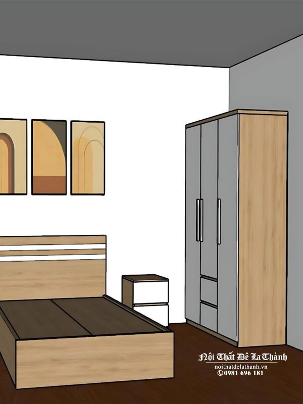 Combo Giường Tủ Bàn Trang Điểm Giá Rẻ