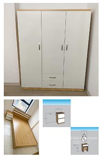Hình Ảnh Thực Tế Combo Giường Tủ Bàn Trang Điểm Giá Rẻ