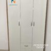 Ảnh chiếc tủ giá rẻ 1m2x2m, có 2 cánh dài, 1 cánh cộc, 2 buồng, 2 ngăn kéo