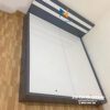 Chiếc giường ngủ giá rẻ 1m4 màu chì