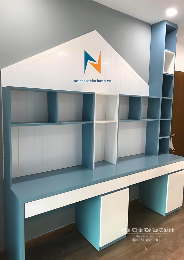 Bàn học gỗ ép công nghiệp