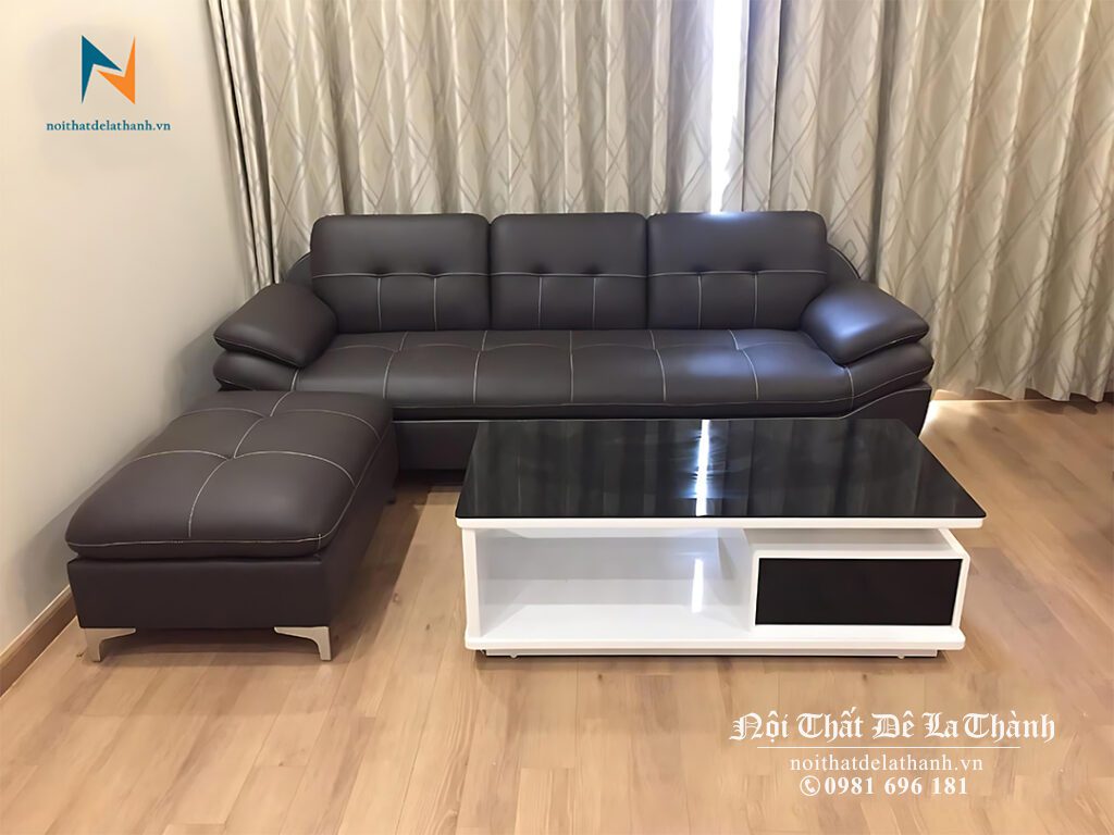 Bộ sofa thiết kế linh hoạt, có thể dễ dàng thay đổi góc chữ L theo không gian thực tế