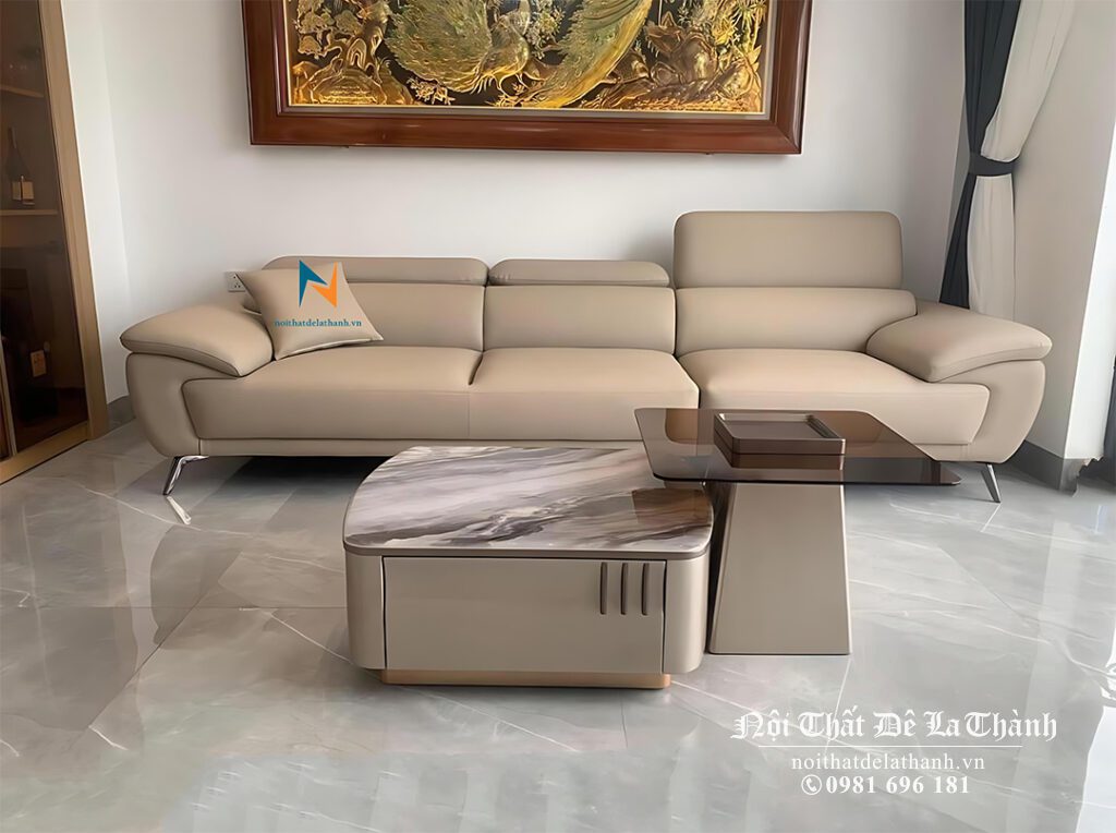 Sofa văng Đê La Thành, thích hợp cho phòng khách hẹp và phòng ngủ master