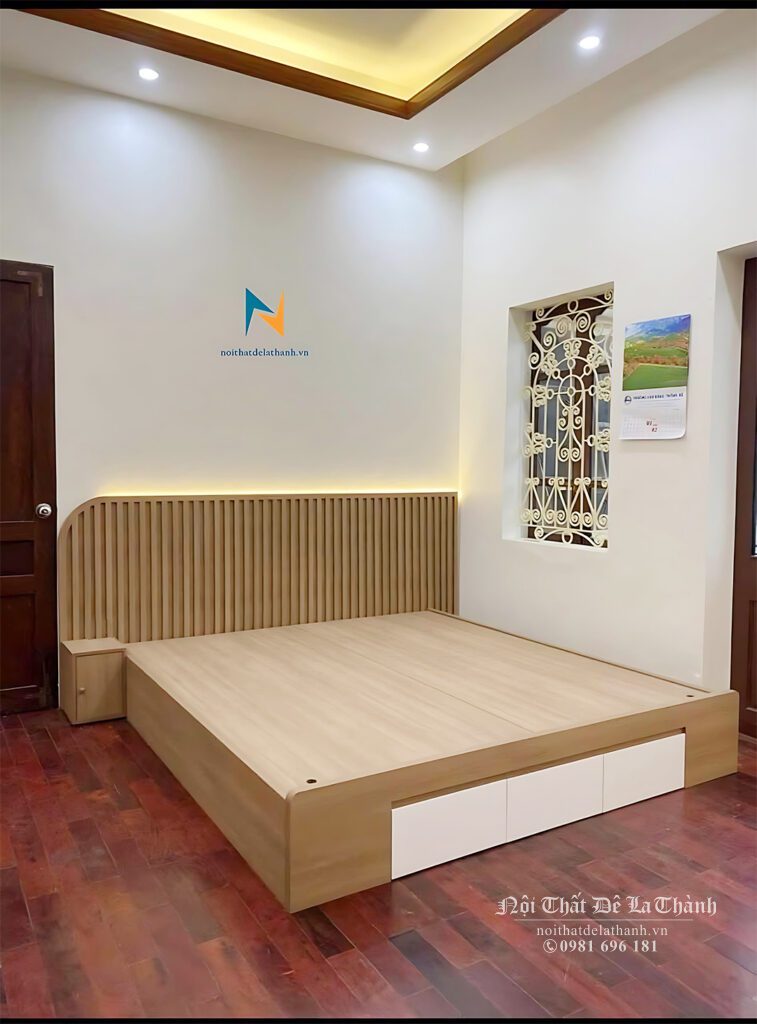 Nội Thất Đê La Thành là đơn vị thiết kế những chiếc giường đẹp