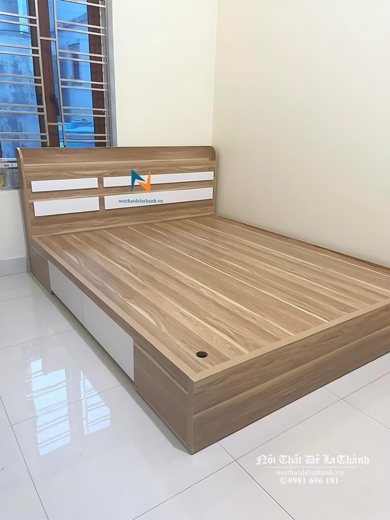 Giường hiện đại 1m6x2m: đây là một trong hai kích thước giường phổ biến nhất