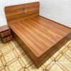 Chiếc giường phân khúc giá rẻ, kích thước 1m4, gỗ ép, thiết kế theo phong cách đơn giản, hiện đại