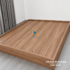 Chiếc giường hộp giá rẻ 1m6x2m không đầu, chuyên dụng cho sinh viên và phòng trọ