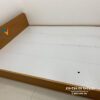 Chiếc giường bệt phân khúc giá rẻ, 1m6x2m, gỗ công nghiệp mdf, màu nâu, phong cách hiện đại - đơn giản