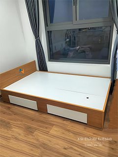 Giường Đơn 1m2 Giá Rẻ