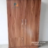 Chiếc tủ 2 cánh, kích thước 1mx2m, phân khúc giá rẻ, màu óc chó 6089, thiết kế đơn giản, hiện đại