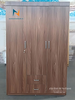 Hình Ảnh Tủ Quần Áo 3 Cánh Giá Rẻ 1m2x2m