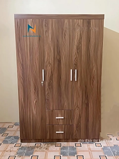 Hình Ảnh Tủ Quần Áo 3 Cánh Giá Rẻ 1m2x2m
