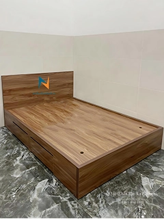 Hình Ảnh Giường Gỗ 1m Giá Rẻ