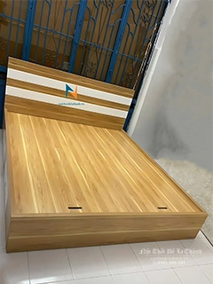 Hình Ảnh Giường Gỗ 1m8x2m Giá Rẻ