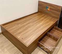 Hình Ảnh Giường Gỗ Đơn 1m2 Giá Rẻ