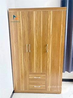 Hình Ảnh Tủ Gỗ 1m2 Giá Rẻ 3 Cánh