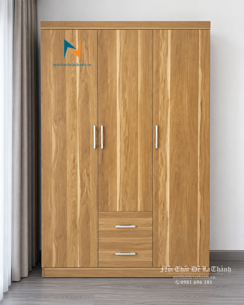 Mua tủ quần áo 3 cánh giá rẻ tại Đê La Thành, Hà Nội