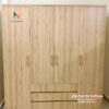 Chiếc tủ 4 cánh gỗ công nghiệp giá rẻ, màu 388, thiết kế theo phong cách hiện đại, chuyên dụng cho chung cư mini, phòng trọ, phòng sinh viên