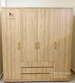Hình Ảnh Tủ Quần Áo 3 Buồng Giá Rẻ 1m6x2m