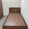 Kích thước đầy đủ của chiếc giường đơn giá rẻ 1m gỗ công nghiệp mdf