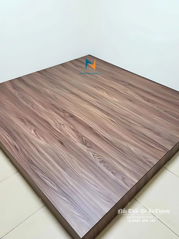 Bộ giường phản hộp 1m8x2mx10cm (có tuỳ chọn 1m6x2m), làm từ chất liệu gỗ công nghiệp mdf, chuyên dụng cho phòng trọ, nhà thuê, phòng sinh viên
