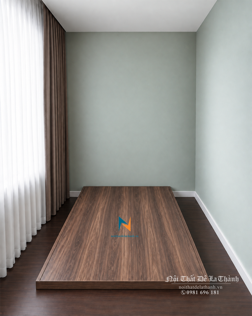 Tấm phản dạng hộp giá rẻ 1m2x2mx10cm, chất liệu gỗ mdf, sử dụng cho 1 người nằm