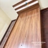 Chiếc giường đơn giá rẻ 1m2x2m (có tuỳ chọn 1m2x1m9), làm bằng chất liệu gỗ mdf, màu óc chó, đầu có 2 chỉ trắng rất đẹp
