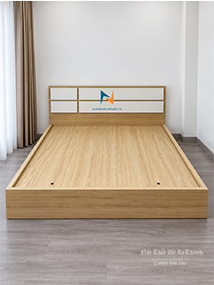 Giường Gỗ MDF Phủ Melamine